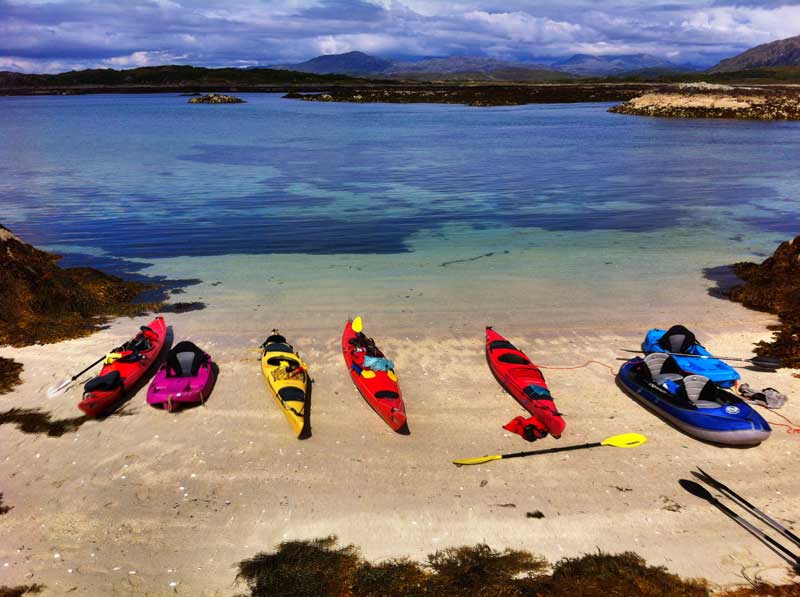 sea-kayaks